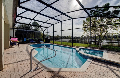 Windsor Hills Villa | Windsor Hills Premium MDM 4/4 Lake View Home w/South-Facing Pool-Near Disney
