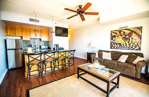 Wilmington Historic District Apartment | WSR-12 Riverfront balcony views.