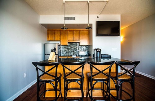 Wilmington Historic District Apartment | WSR-12 Riverfront balcony views.