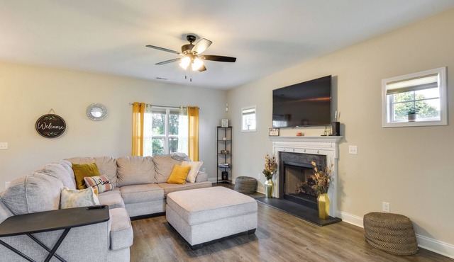 11 Mi to Fort Bragg: Family Home w/Patio!