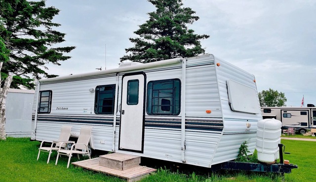 27’ cozy trailer in a serene campground with breathtaking south shore of PEI