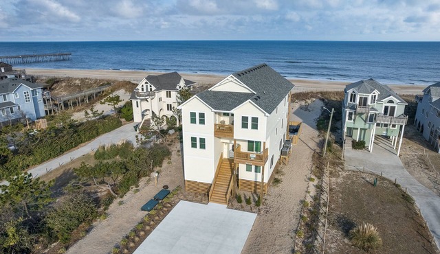 5814- Perfect Vacation, Oceanfront 9BR Luxury: Pool, Theater & Arcade