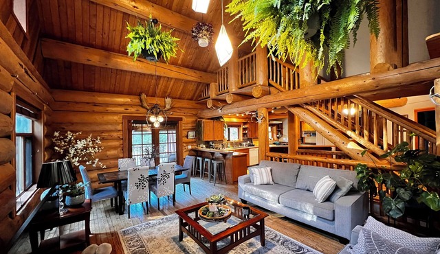 Airy Log Cabin