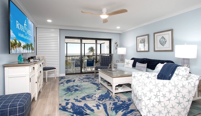 Beautiful Updated Gulf Front Sanibel Condo - Sanddollar C203