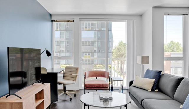 Bellevue 1BR w Gym WD nr Spring District SEA-411