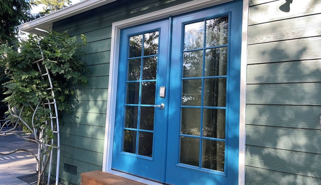 Blue Door at Lake Serene