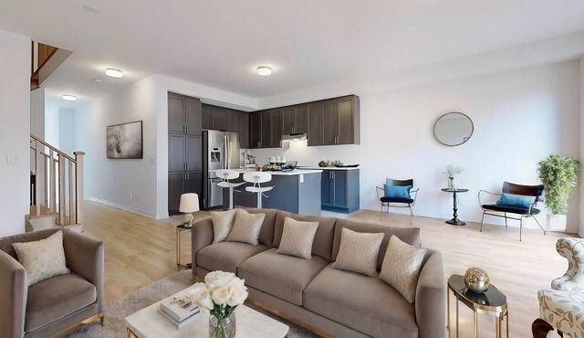 Brand new townhome in 1800 sqft. With fully furnished 3 bedrooms 3 washrooms.