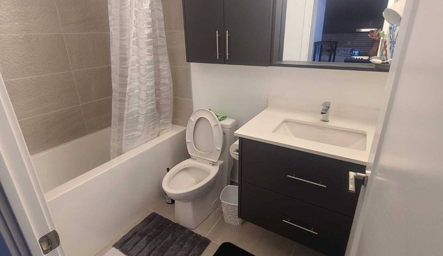 Brand new unit in Markham-Affordable and next to Go Station