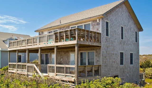 Breakaway - Duck, Sanderling, Oceanfront, Ocean View, Pets OK, Community Pool