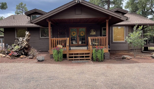 Cabin with horse boarding availability May thru October.