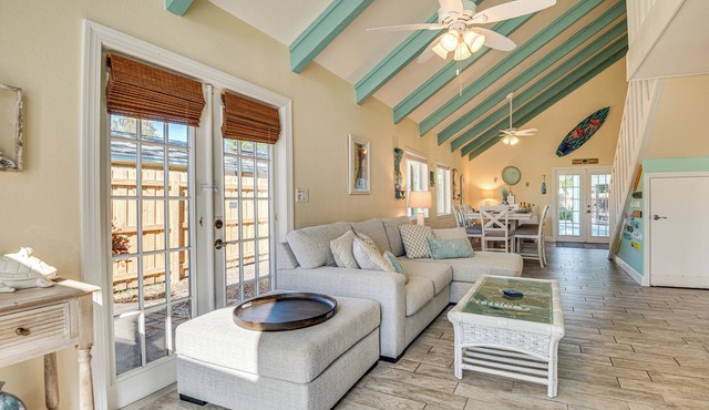 Cape Canaveral Cottage w/Pool - Walk to Beach!