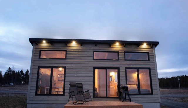 Chalet arrière intime