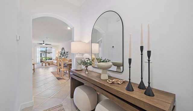 Charming 3-bedroom villa with AC and fitness room in brilliant Lakewood Ranch