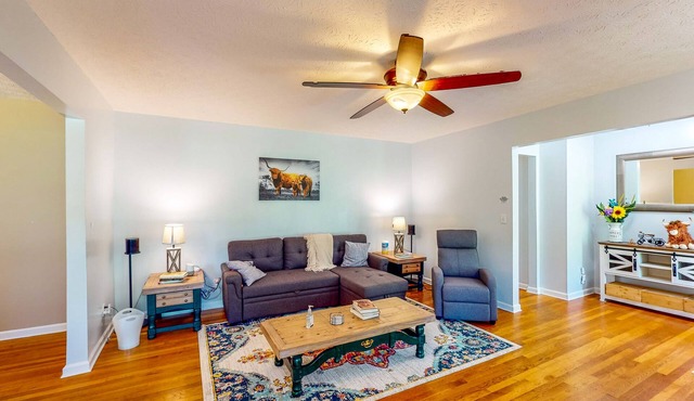 Charming home on sprawling acreage with magnificent views & game room