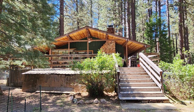 Conveniently located mountain home nestled in the forest at Graeagle