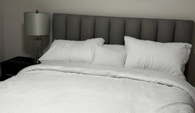 Cozy 1-bedroom apartment Close to the YQM airport private entrance and style.