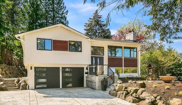 Family-Friendly Modern Home |Mercer Island|☀Garden