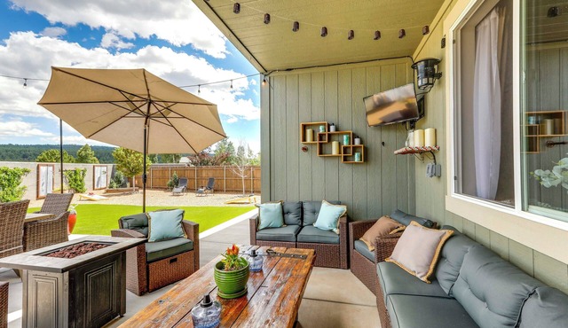Flagstaff Home w/Backyard Oasis: 38 Mi to Sedona!