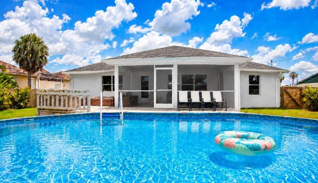 Florida Serene Luxury Retreat Pool Spa Oasis