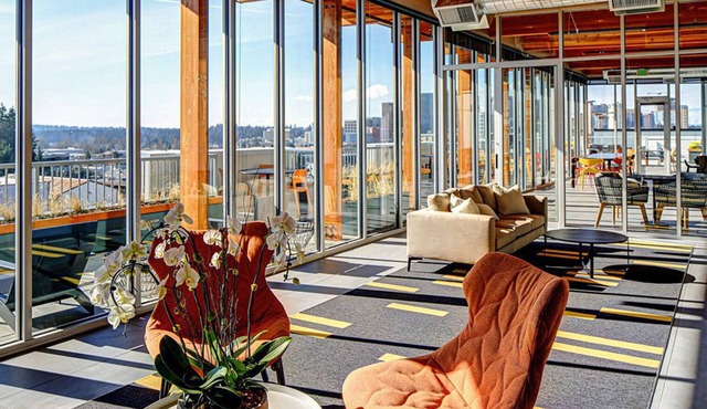 Fresh Bellevue 1BR w/ Rooftop, Gym & BBQ, nr Shops, by Blueground