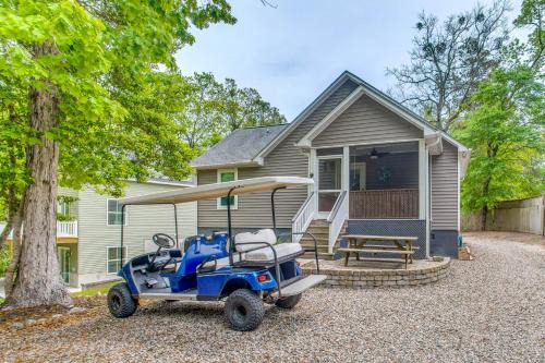 Golf Cart Included: Little River Cottage w/Deck!