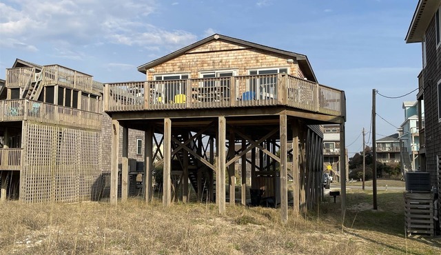 Hatteras Jack Oceanfront Cottage with a great ocean view!