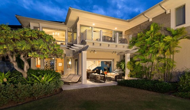 Hualalai Palm Villa 140B ~ Ocean Views ~ along the15th Fairway