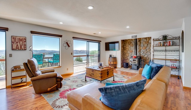 Idyllic Kelseyville Home w/2 Decks + Views!