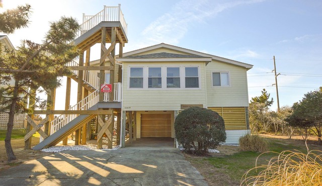 Located on a quiet side street you'll enjoy views of the wildlife preserve.