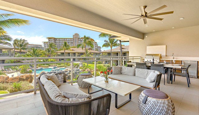 Maui Resort Rentals: Luana Garden Villas 16C – Modern 3BR Villa at Kaanapali’s Newest Luxury Residences!
