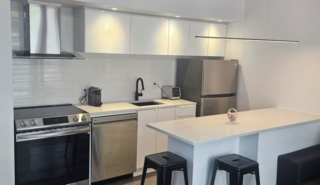 Modern condo - chalet style