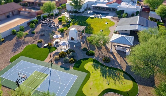 Multi-Million Dollar Estate, Pickle Ball, Heated Pool, Spa, B-Ball, Putt-Putt