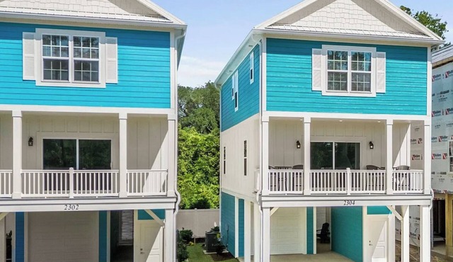 New 4-Bedroom Steps from Beach,Shops,Dining, Airport,Mall & EV Level 2 Charger!
