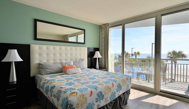 New floor/kitchen/stove, Gorgeous Condo, Ocean Front Master Bed, 2Balconies