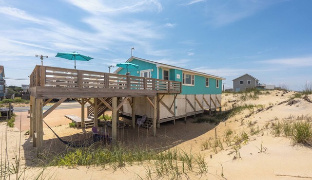 Oceanfront home featuring 500 square foot Oceanfront deck!