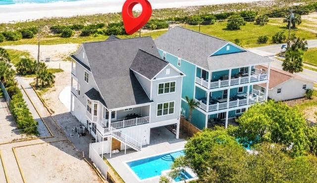 OCEANFRONT LUXURY HOME-POOL+SPA+OUTDOOR KITCHEN