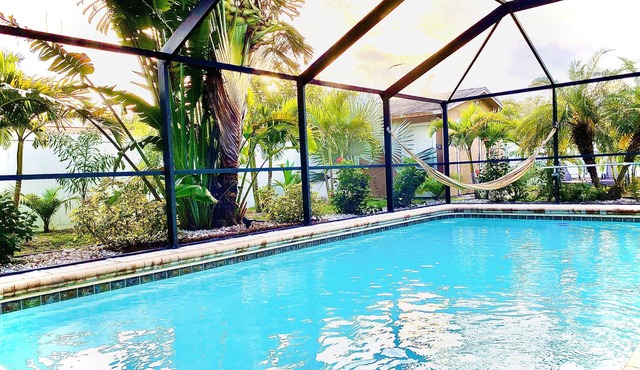Paradise Palms Heated Screened Pool Family-Friendly Near Siesta Key