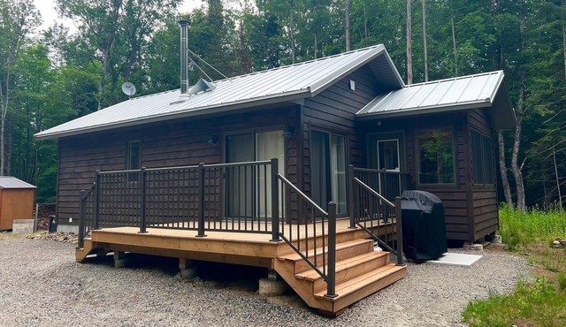 Private and secluded off water property