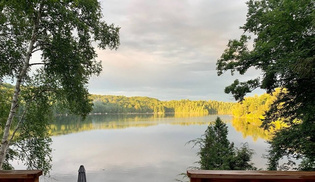 Private, Lakefront Seclusion with Long Lake Views