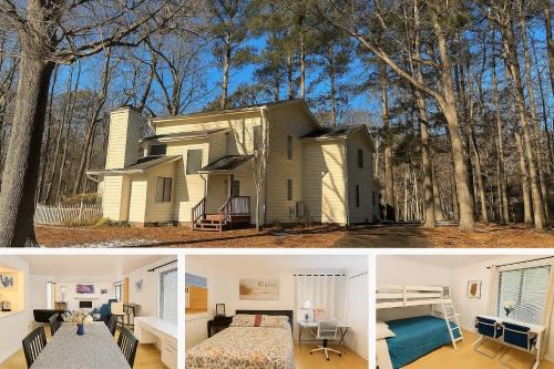 Quiet 2 bedroom house close to UNC Duke RTP