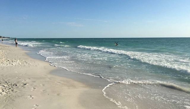 Relax and Tan on Your Private Patio. Just a minute to the beach
