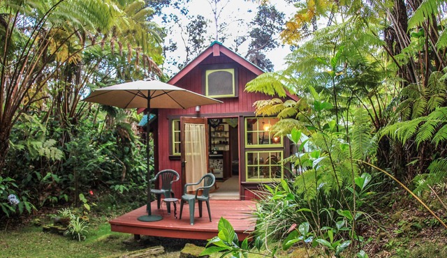 Romantic, Private Cottage Nestled Away in Volcano