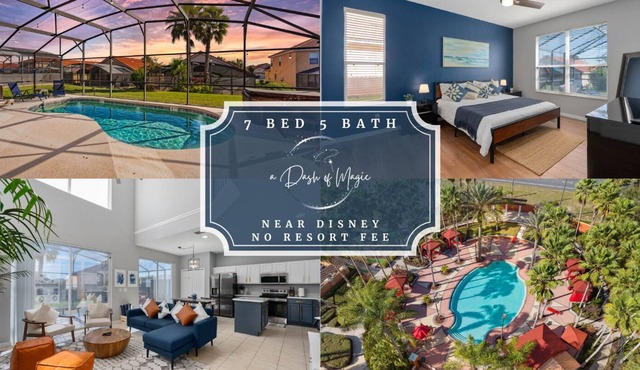 Solana Resort, 7bedroom, 5 bath Villa w/Pool, Hot Tub, & Game Room. Pet-Friendly