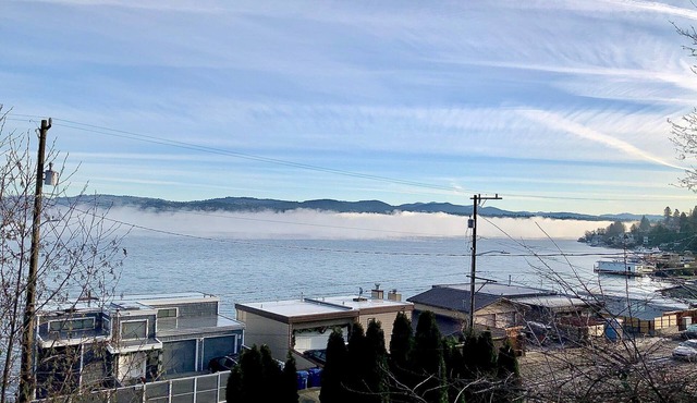 Stunning views of Lake Washington
