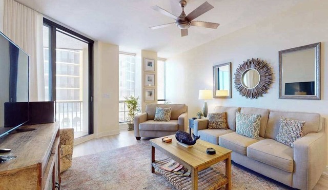 Stylish Water-View Condo w/Balcony, Multiple Pools & Tennis Courts