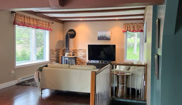 Summer Fishing & Swimming - Winter Snowmobile All Day & Warm Wood Stove at night