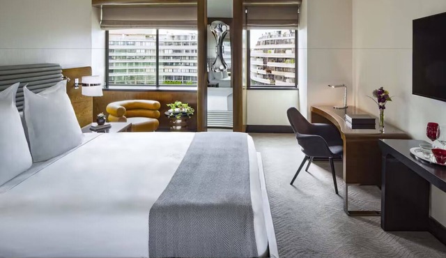Superior King Room | The Watergate Hotel | Marble Bath | Potomac River Views