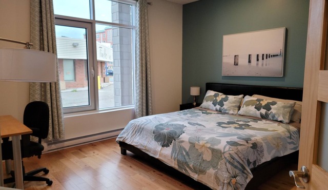The 101 is a luxury condo in the heart of downtown. It is located near the river