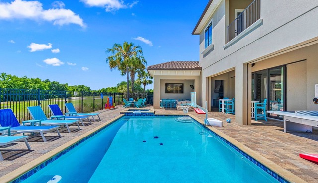 The Portal at Reunion | 9 Bed 10.5 Bath, Southwest Facing Pool Villa with Theater Room