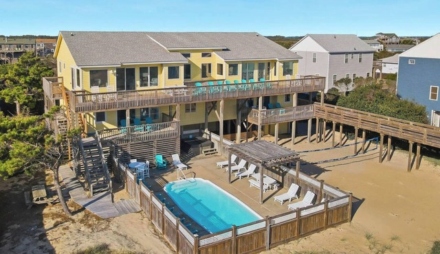 Tide's a Wastin' | Oceanfront | Private Pool and Hot Tub